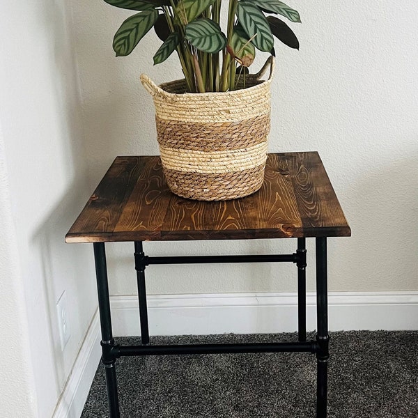 Rustic End Tables Etsy