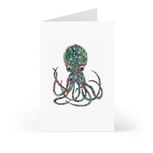 Octopus Greeting Cards - Set of 6