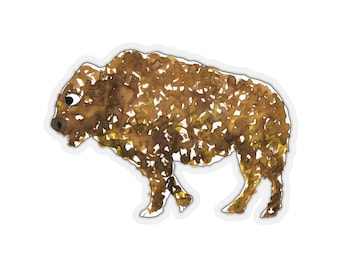 Buffalo Bison Sticker - Weatherproof