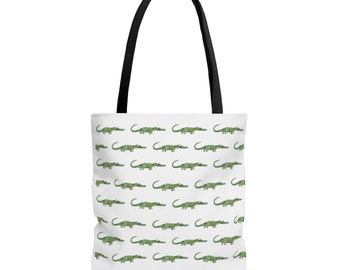 Alligator Tote Bag - 3 sizes