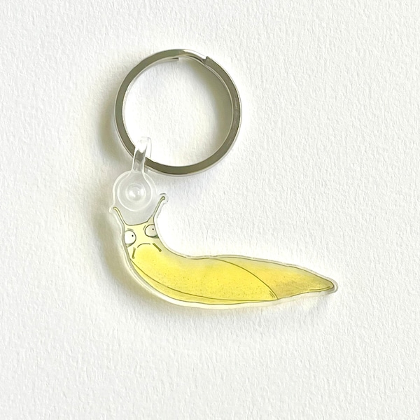 Banana Slug Keychain