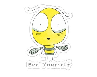 Bee Yourself Sticker - Weatherproof