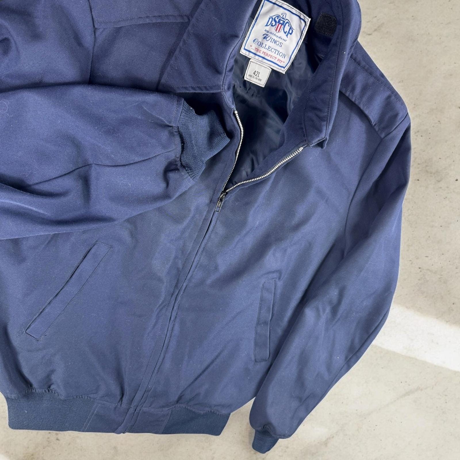 Vintage DSCP Wings Collection Bomber Jacket Men 42L Wool Air Force