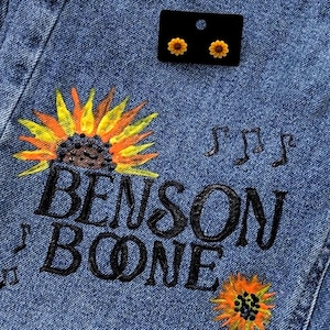 Sunflower Benson Boone Shirt - Etsy