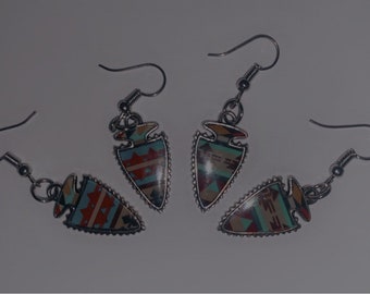 Arrow head ear rings