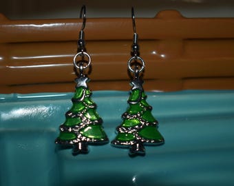 Christmas Tree earrings