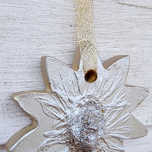 Plaster Botanical Bas Relief Artwork