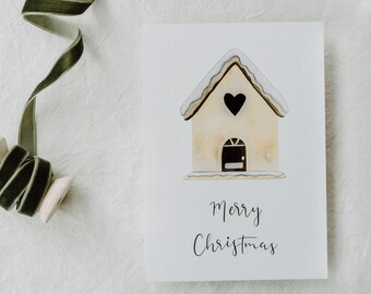 Christmas Card: Gingerbread House