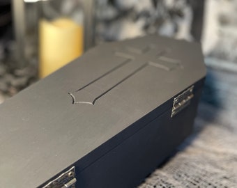 Miniature Gothic Coffin