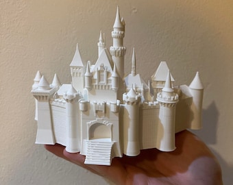 DRUKOWANA (8 x 5 cali) Wersja lądowa Magiczny Zamek - 3 jednostki Run!