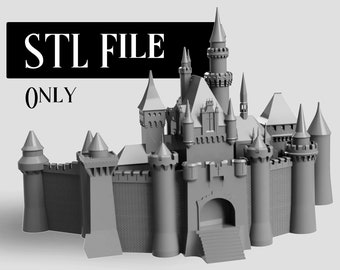 Magic Castle (Land Version) STL Datei für 3D Druck