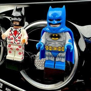 Bat comics Car Air Freshener gift Clip on Vent Mini Man kiss kiss Figure Fragrance Cartoon accessories