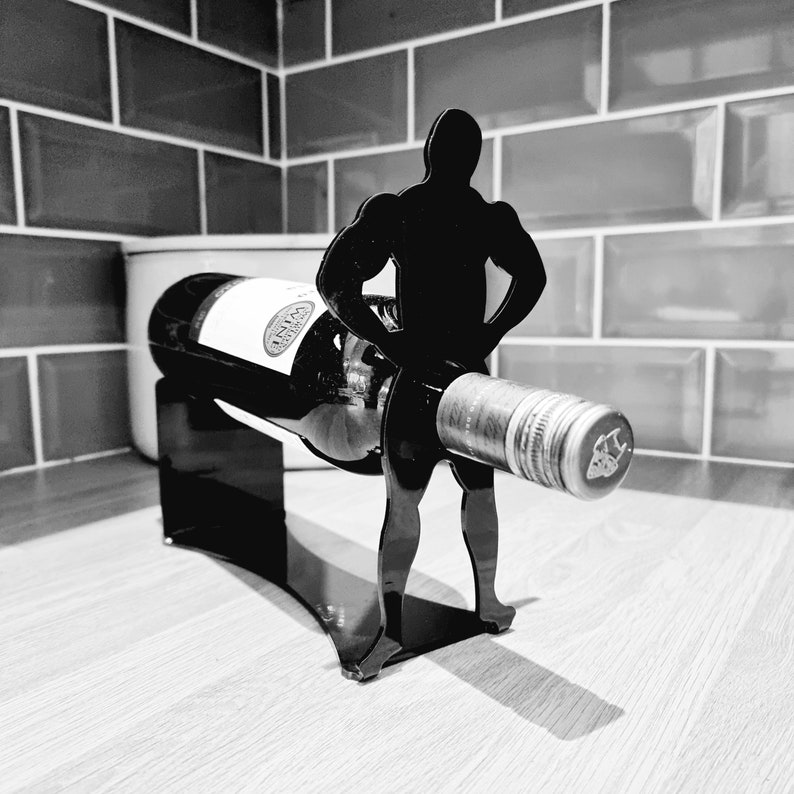 Wine Bottle Holder Etsy UK