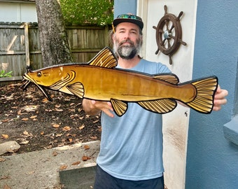 Flathead Catfish Art