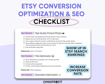 Lista de verificação de SEO e otimização de listagem do Etsy: aumente o tráfego e as vendas como um vendedor Etsy
