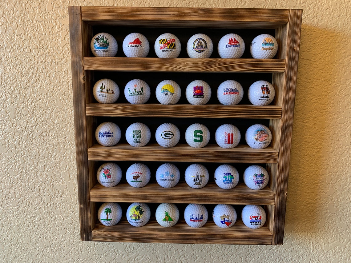Golf Ball Display Etsy