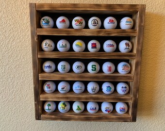 Golf Ball Display Cabinet