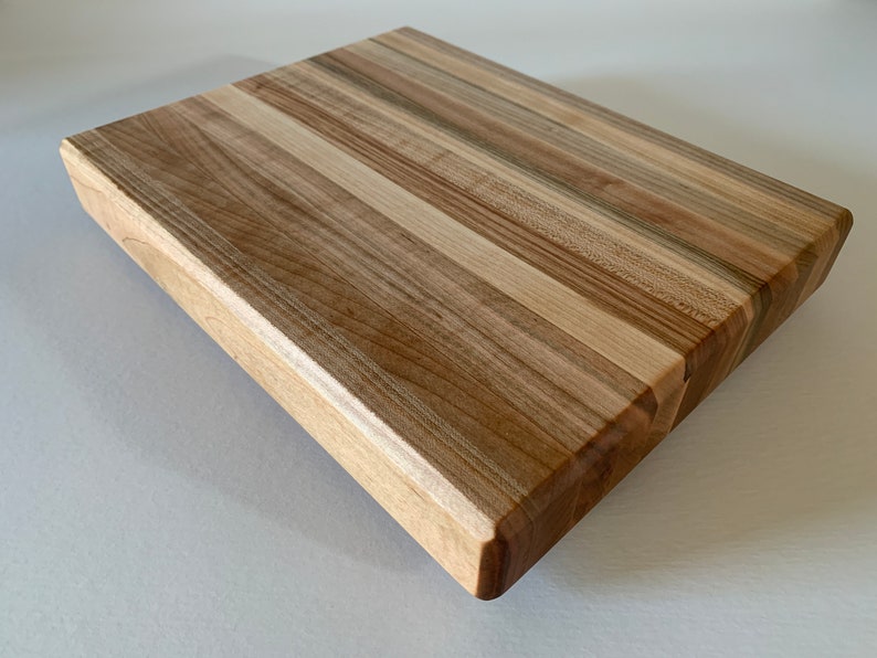 Maple Edge Grain Cutting Board 3 Sizes Etsy