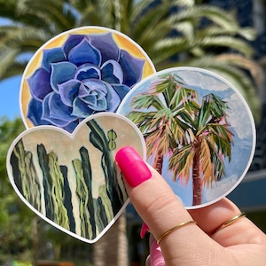 Bright Sticker Set | Vibrant Colorful Die Cut Sticker 3-Pack