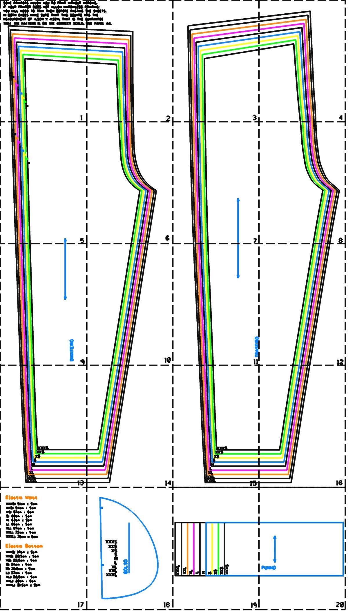 Sewing Pattern PDF Sweat Pant Pattern PDF Ready to Print. Etsy UK