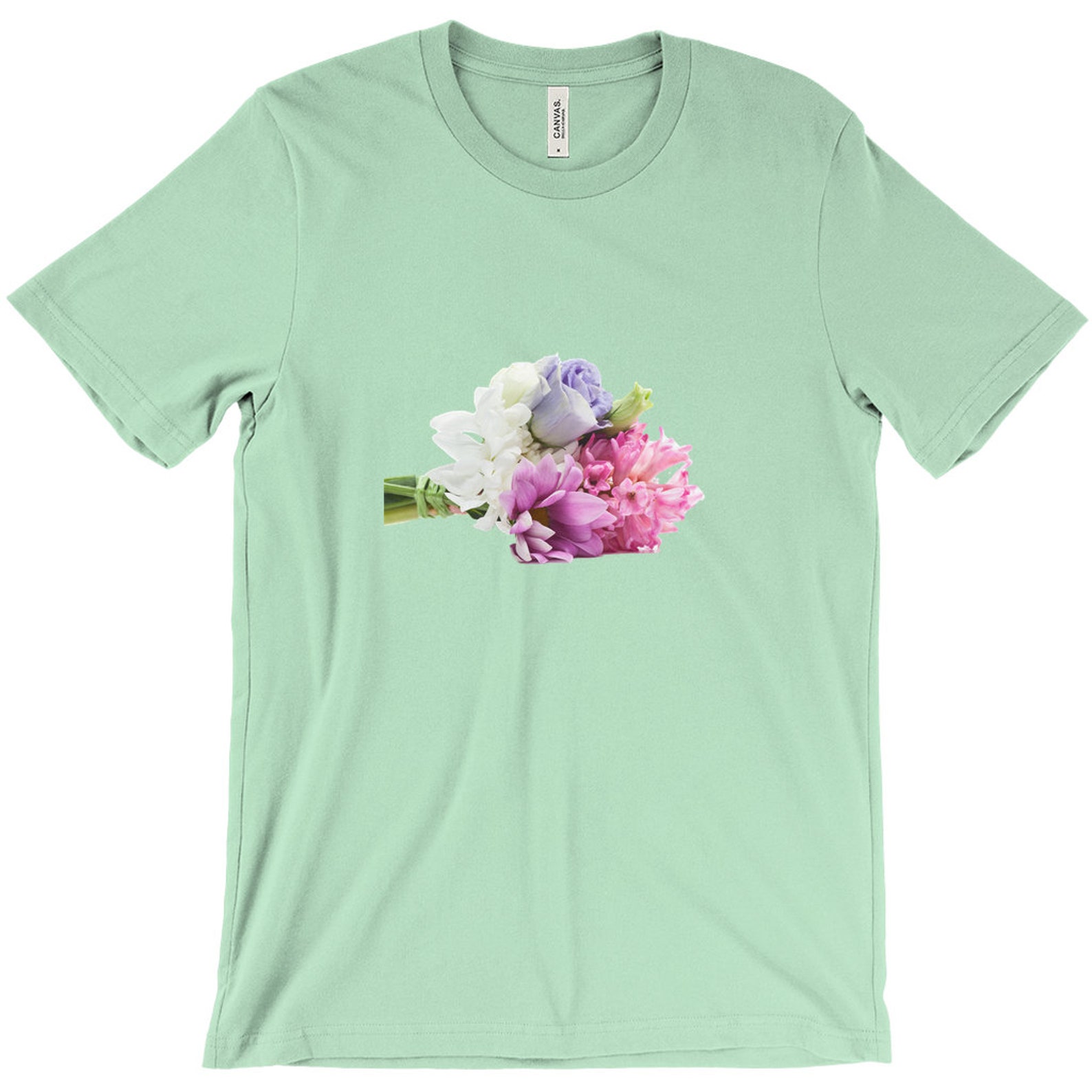 Bouquet T-ShirtFlower T-Shirtunique t-shirtgift for women | Etsy