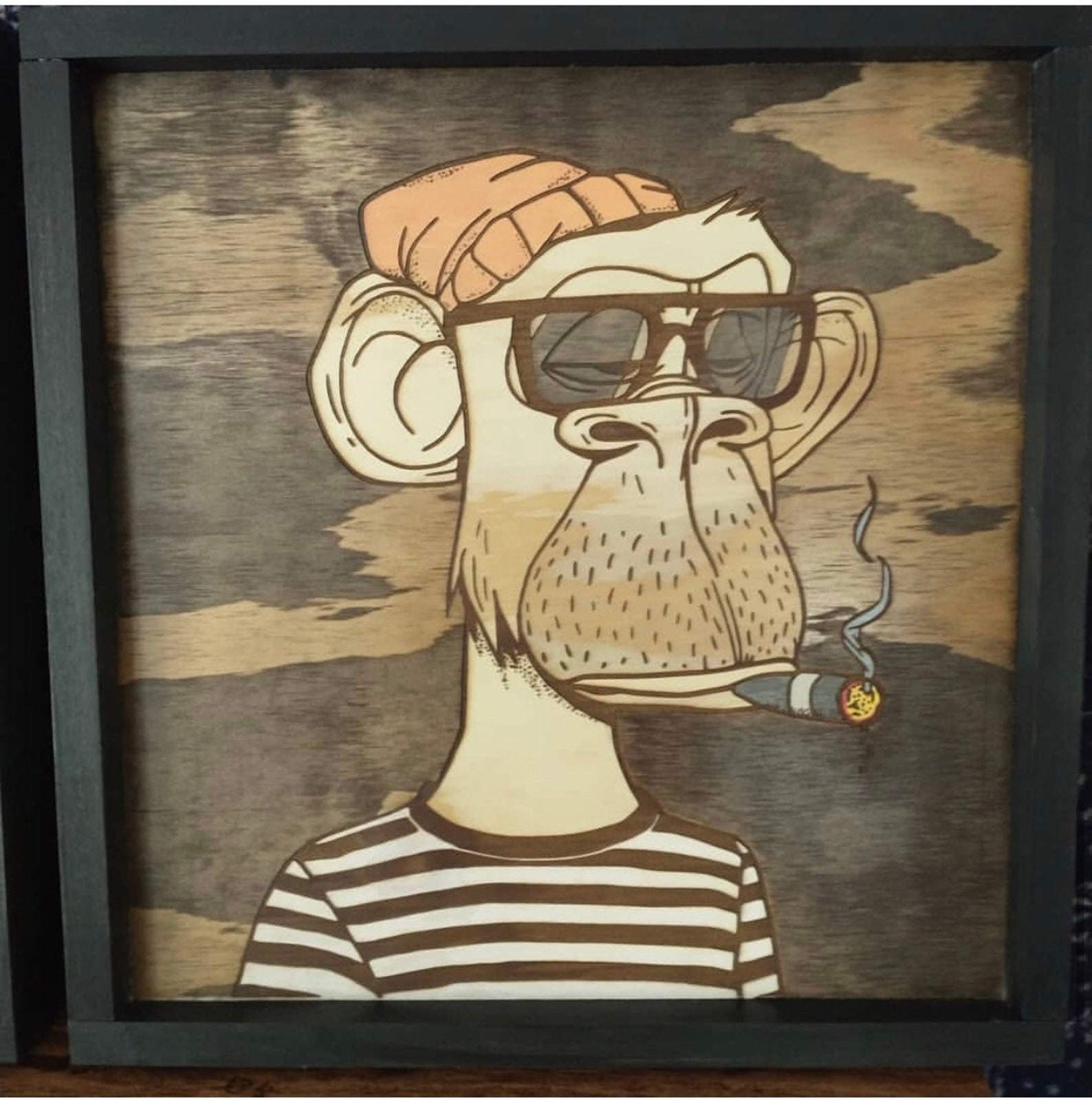 BACKORDER Custom Board Ape Executive Membership Custom Etsy