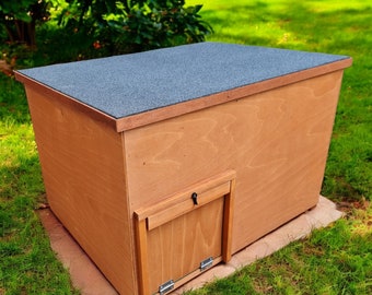 Massive Insulated Tortoise House