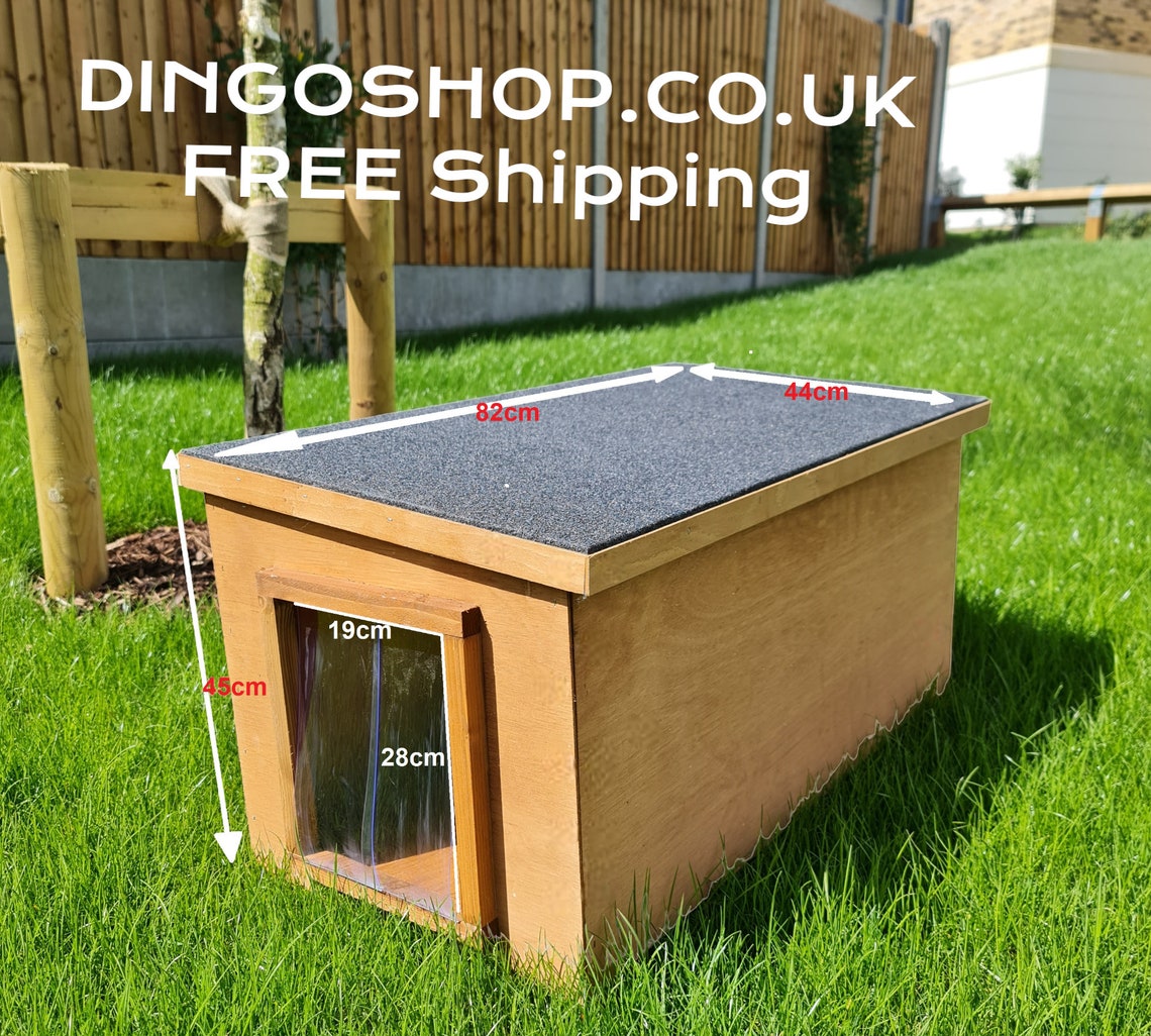 Feral Stray Outdoors Cat House Kennel Shelter Cat Den Cabin Etsy UK