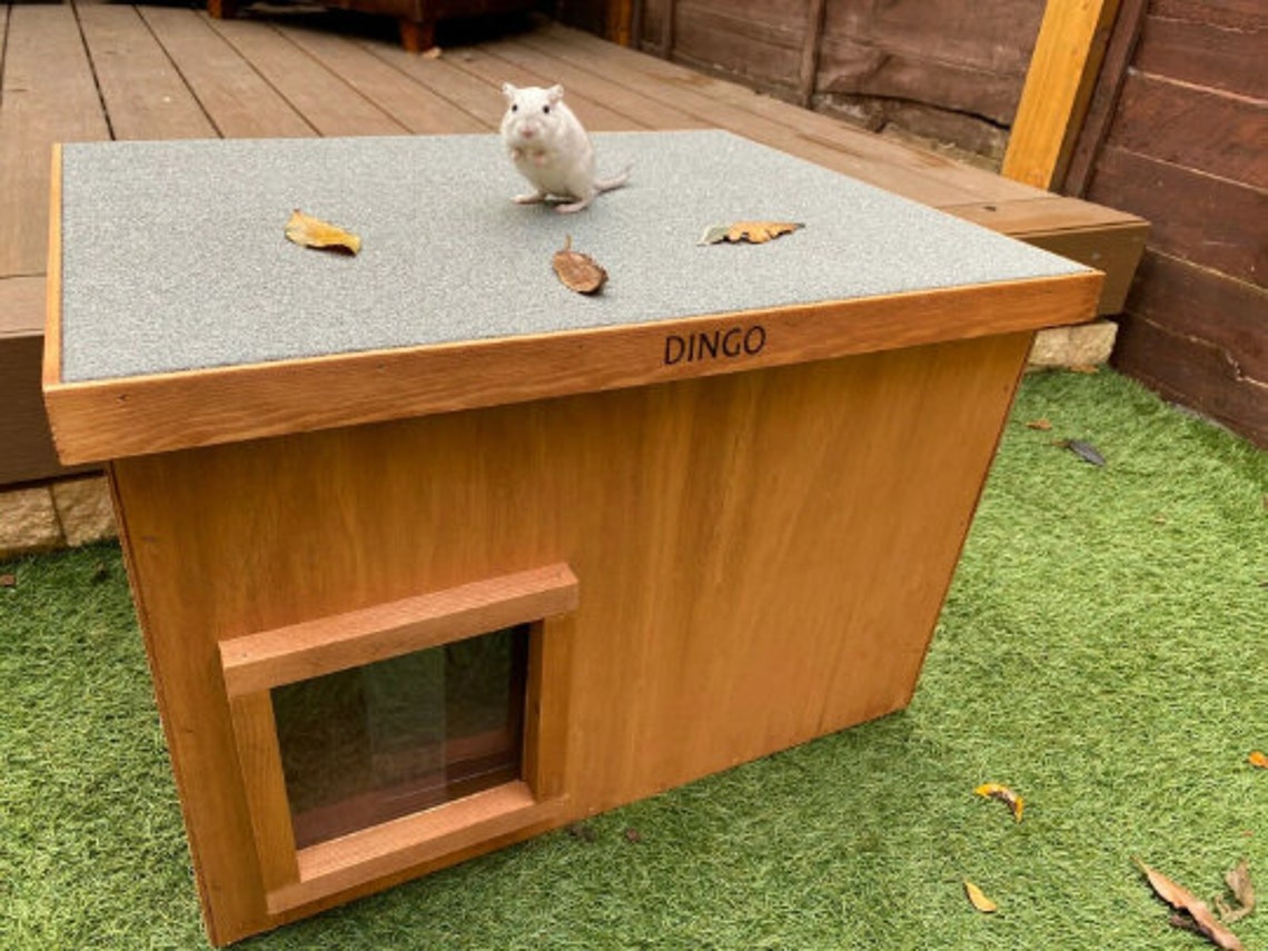 INSULATED Outdoors Cat House Kennel Shelter Etsy UK