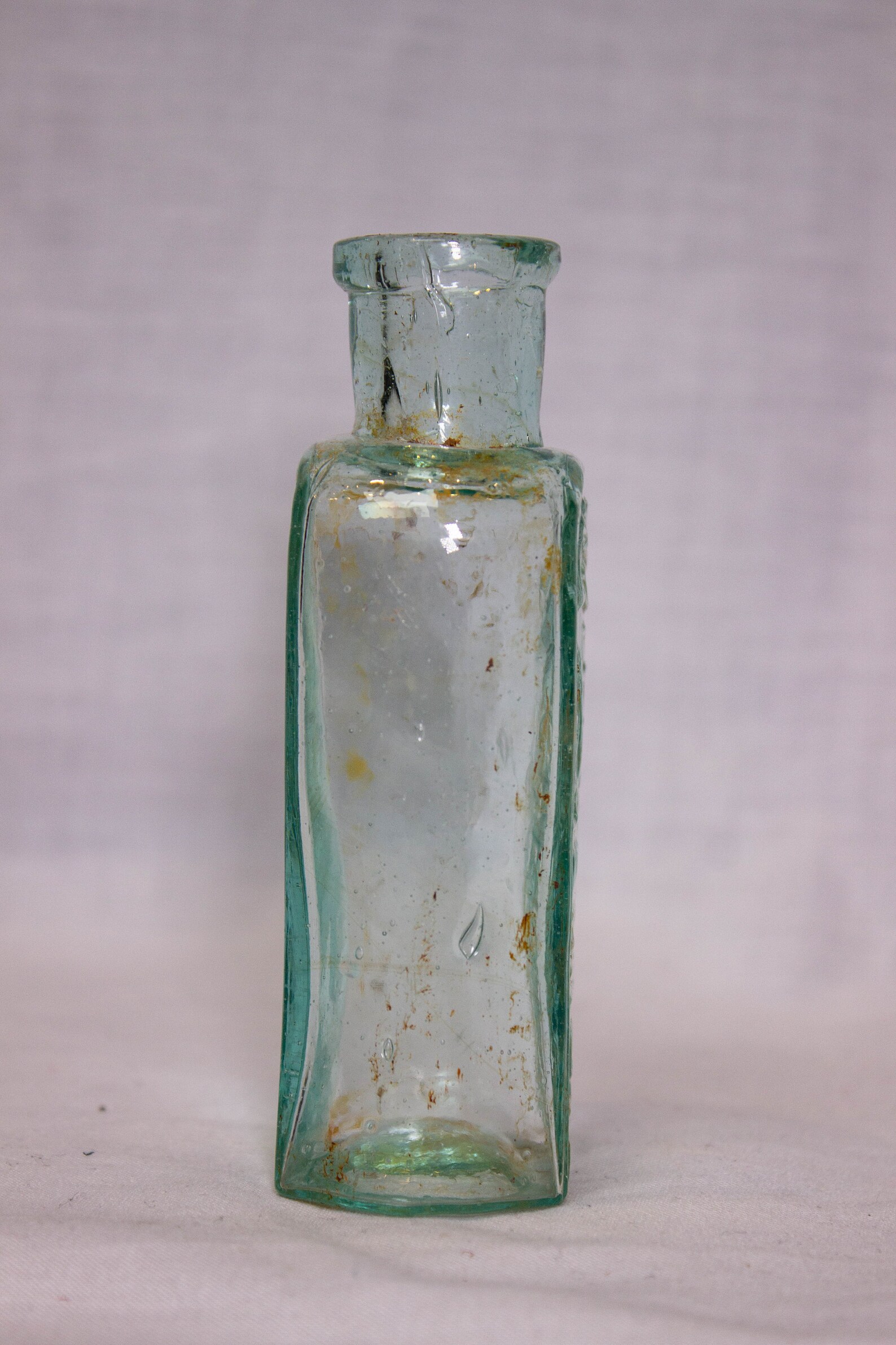 Vintage 'boots Cash Chemist' Medicine Aqua Bottle 10cm Etsy