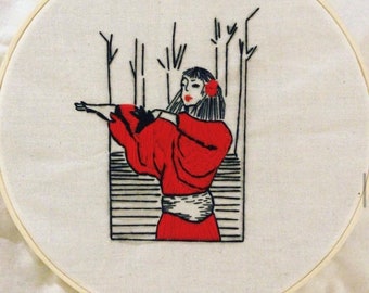 ケイト・ブッシュの刺繍