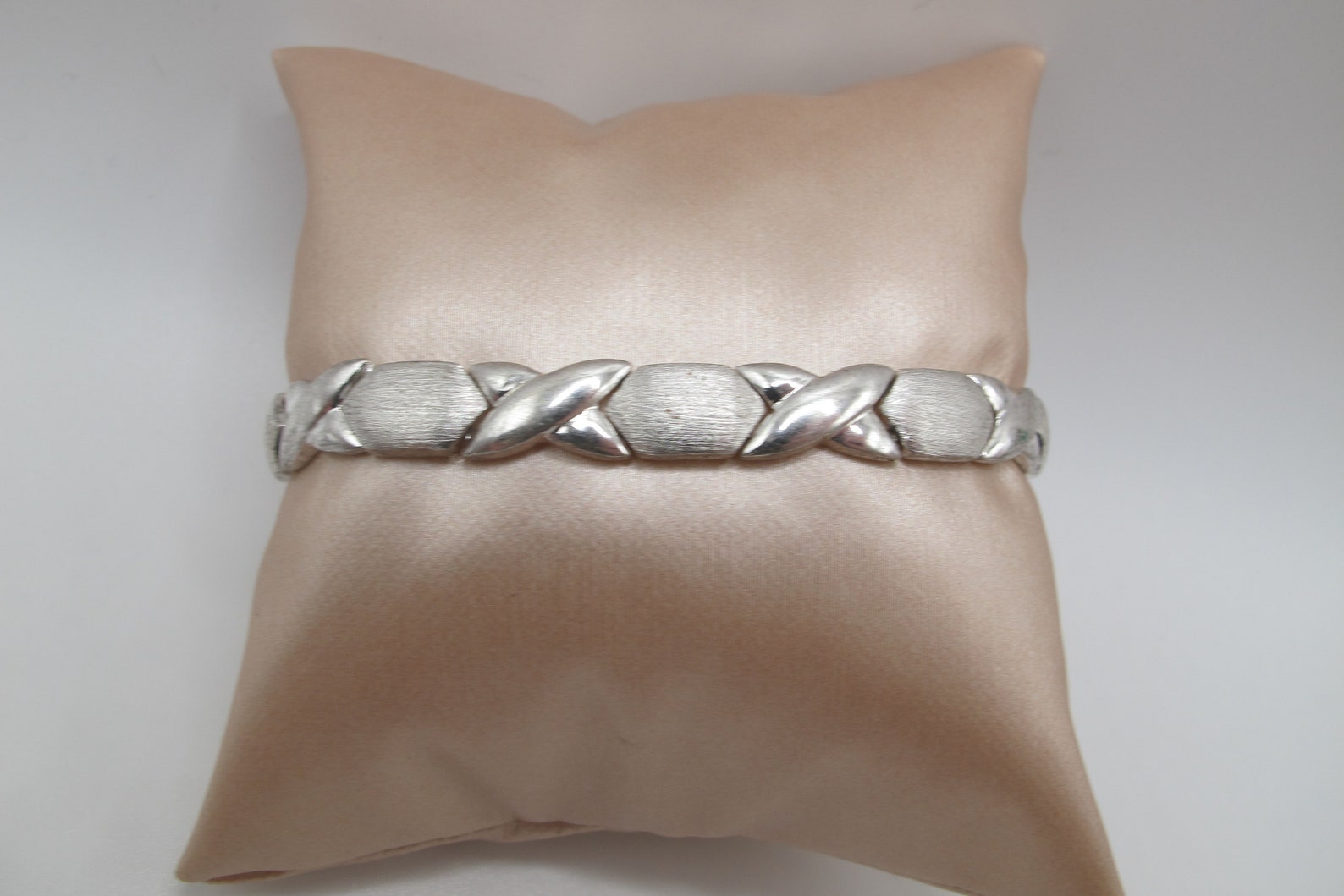 Vintage Sterling Silver XOXO Bracelet Marked 925 Etsy