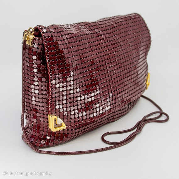 Vintage GLOMESH branded ladies crossbody bag - bu… - image 2