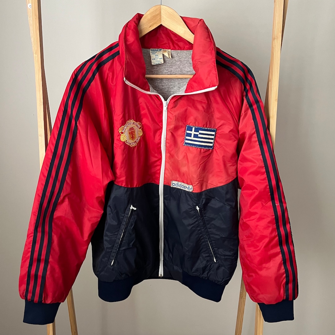 Man utd retro jacket clearance