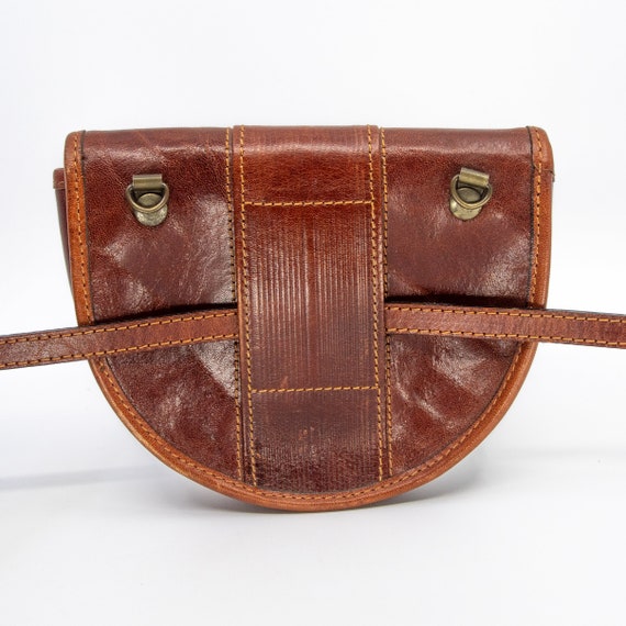 Vintage OROTON Mini Crossbody Handbag Pouch Converts to Belt Bum Style Bag Brown Colour Detachable Straps Etsy UK