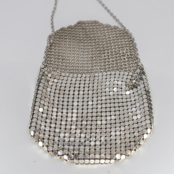 Vintage UNBRANDED necklace with mesh pouch / purs… - image 7