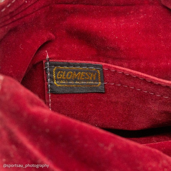 Vintage GLOMESH branded ladies crossbody bag - bu… - image 9