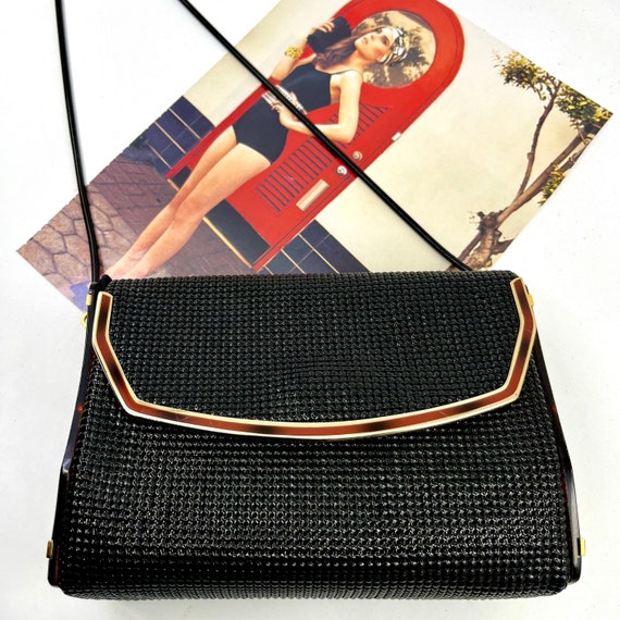 Vintage GLOMESH ladies structured shoulder bag - … - image 1