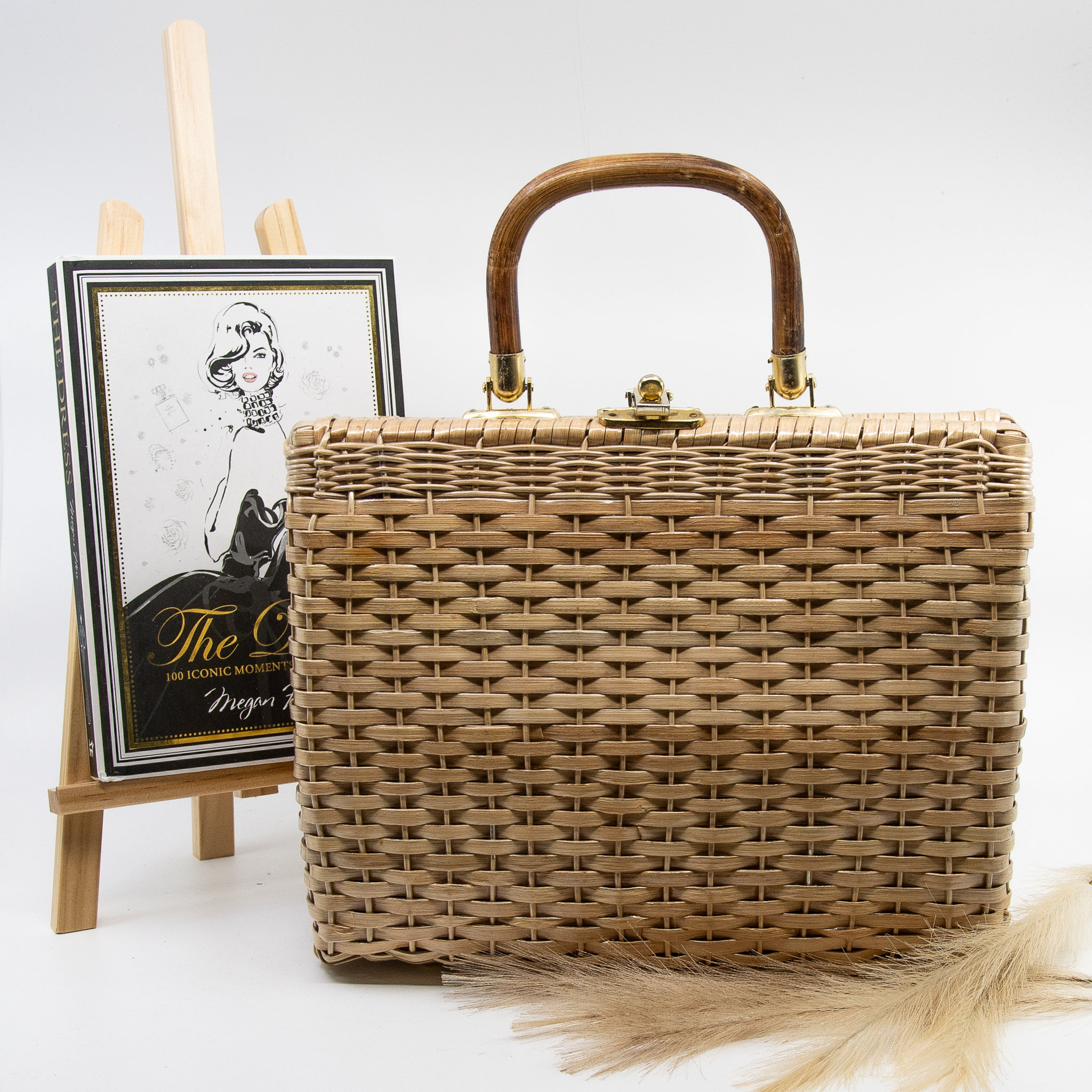 Hong Kong Rattan Bag - Main Image
