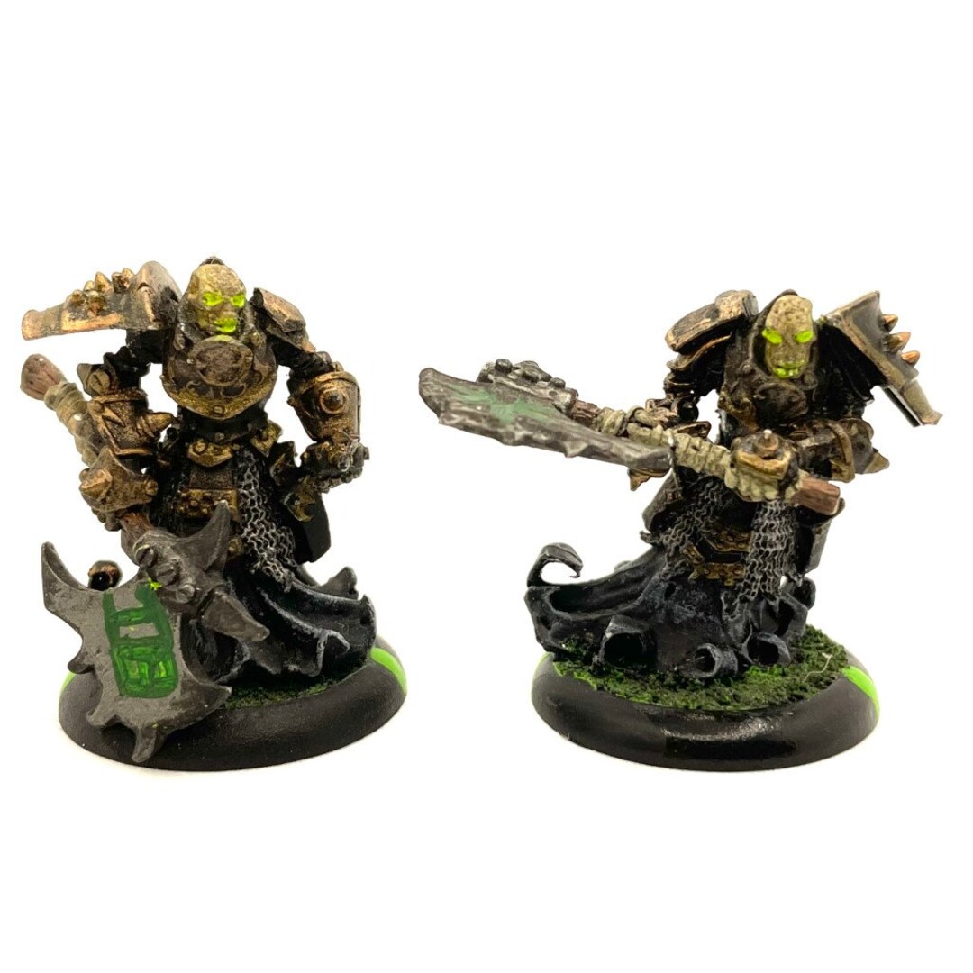 Bane Thralls 2 Painted Miniatures Cryx Grunt Undead Fiend - Etsy
