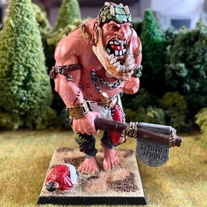 Giant 1 Painted Miniature Ogre Troll Orcs Goblins Gargant Games giant-1-painted-miniature-ogre-troll-orcs-goblins-gargant-games