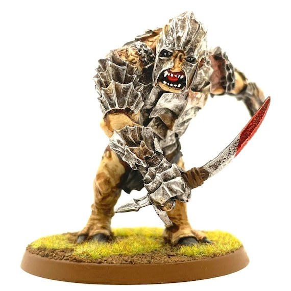 Figurine Mordor Troll Le Seigneur Des Anneaux Combat Hex Déballée Neuve