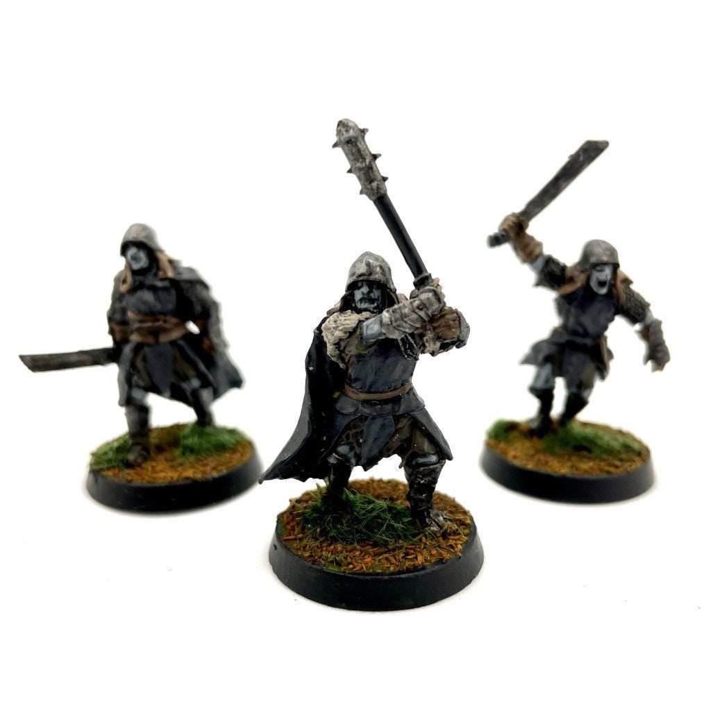 Uruk Hai Costume Uruk-Hai Warriors Miniatures - The Hobbit & Lord Of ...