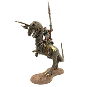 Grimnak 1 Painted Miniature Rise of Valkyrie Orc Champion Milton Bradley | Heroscape | Tabletop Figures | Fantasy Minis | 32mm