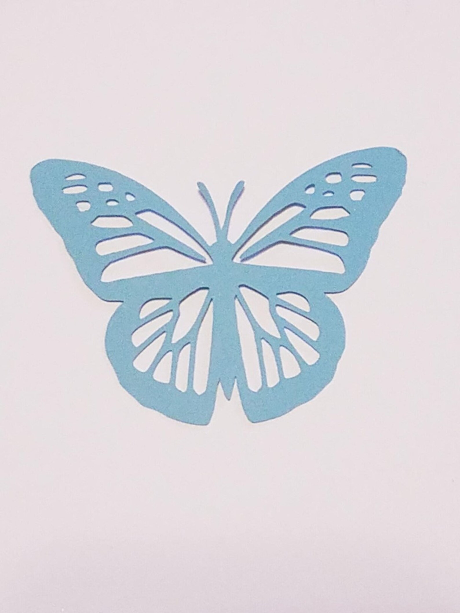 3D DIECUT Cardstock Butterflies Set of 20 Etsy