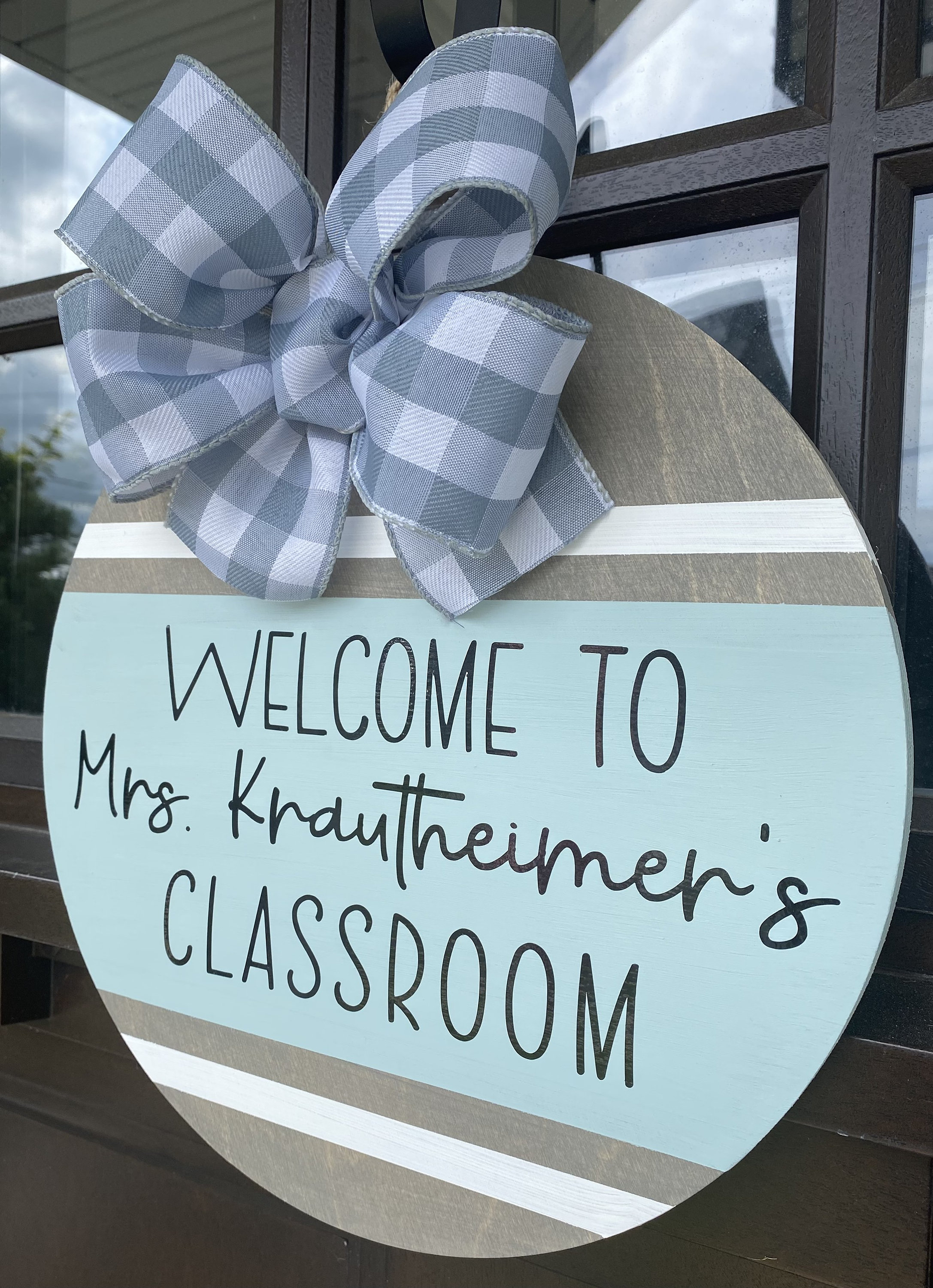 Personalisiertes Türschild Für Lehrer - You Are Teacher Dekoration Fürs Klassenzimmer