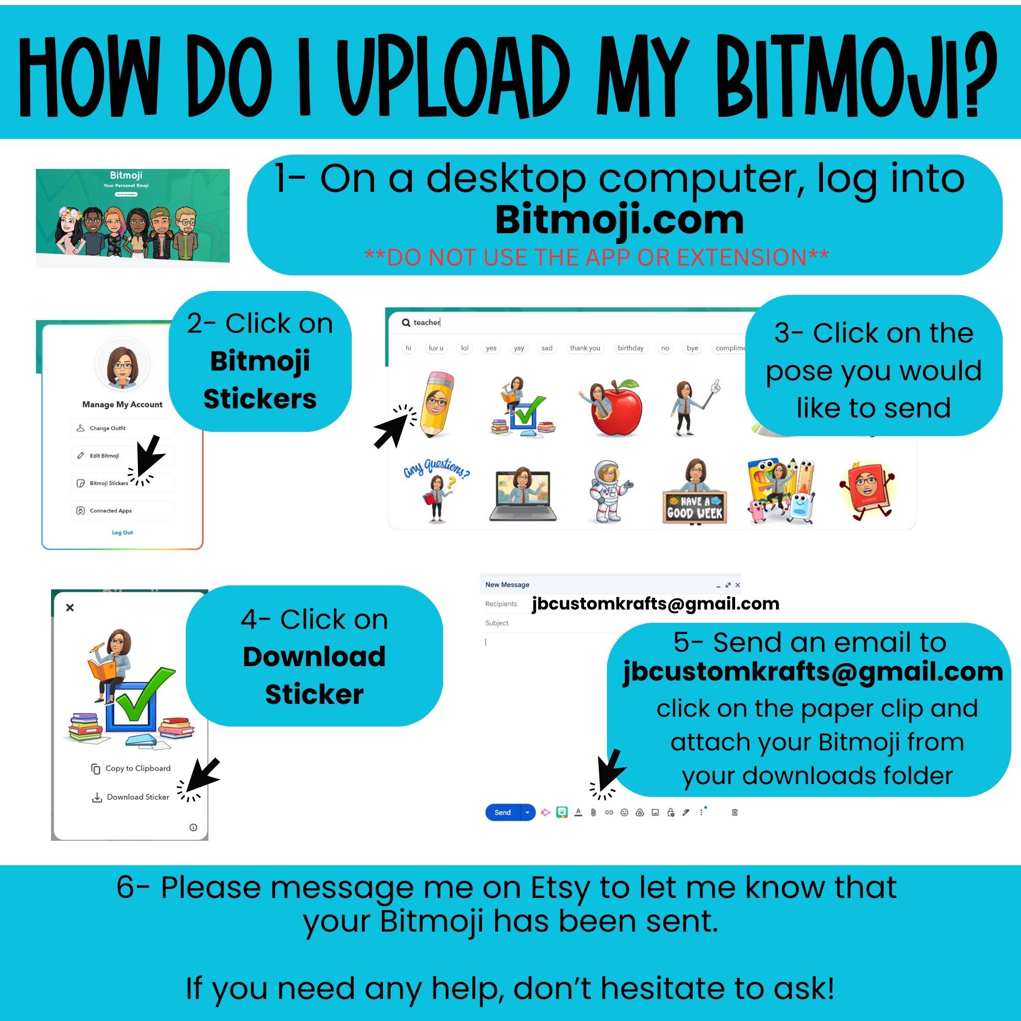 Teacher Bitmoji Magnets, Magnets for Classroom, Blackboard Magnets ...