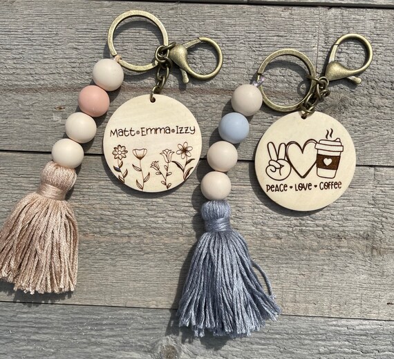 Llaveros mujer y charms como idea regalo Navidad