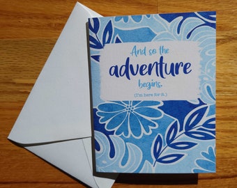 New Adventure Card, Proud of You Greeting Card for Women, You Are Fabulous, You Got This Card, Business Bestie, Small Business Owner