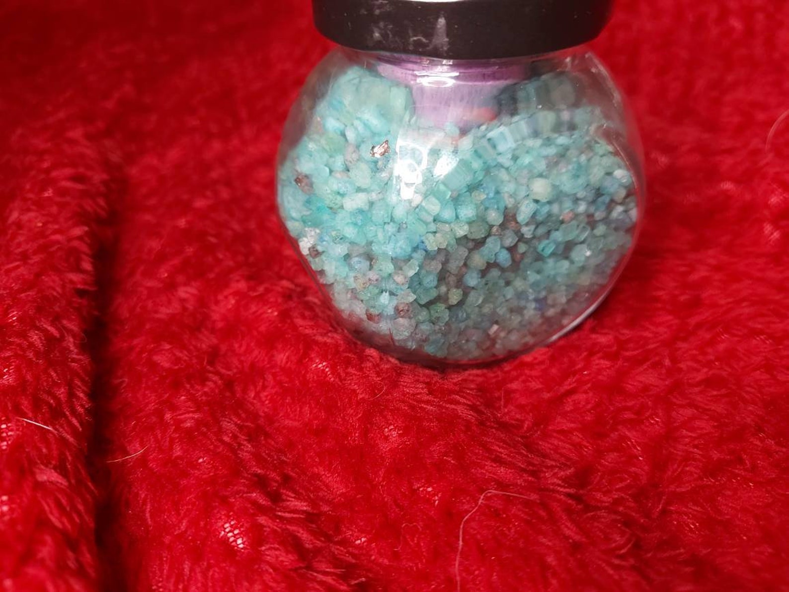 Blue handmade bath salts scented Etsy